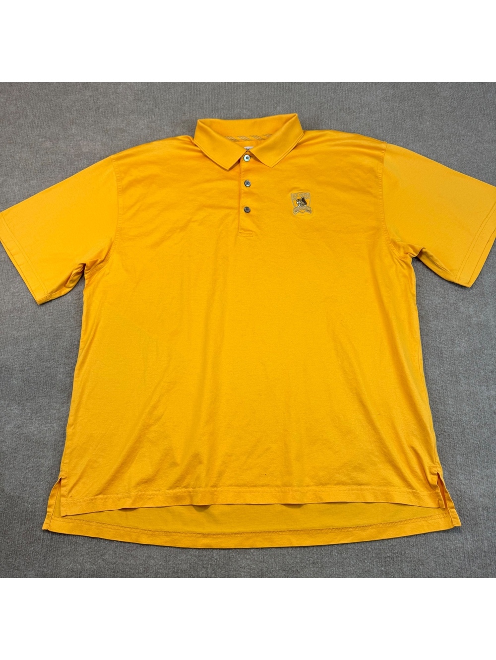 Ashworth Golf Polo Vintage U.S. Open 2007 Oakmont Polo Shirt Yellow Mens XL